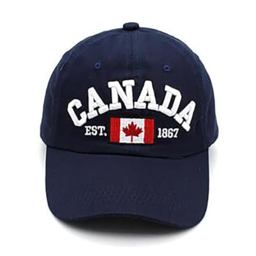 Maple Leaf Baseball Cap Classic Retro Sporty Adju… - image 6